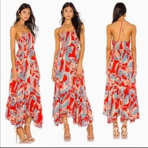 Free people maxi dress size M - worn once!